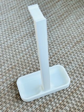 Soporte 3D para cascos/auriculares en color blanco