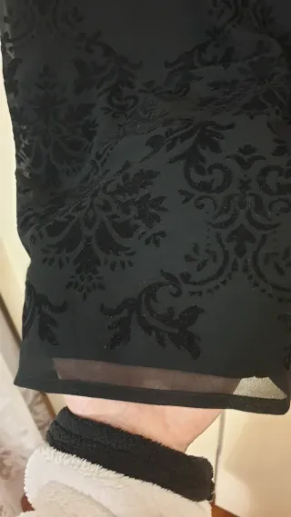 Blazer zara  y Vestido intimissimi Negro Amarillo