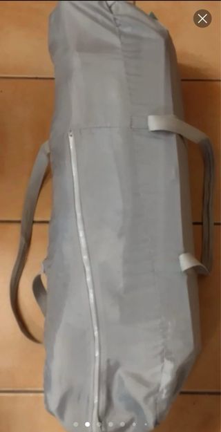 Parque cuna infantil con dibujos