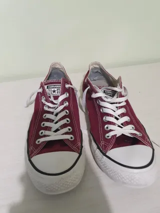 Converse Rosse Scarpe Basse Unisex 44