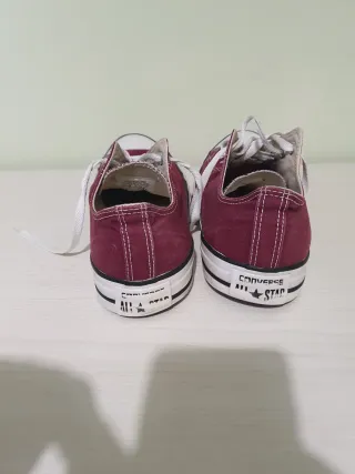 Converse Rosse Scarpe Basse Unisex 44