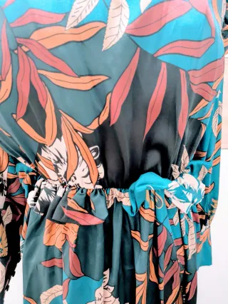 Abito Lumina S Satinato Floreale Virale su Tiktok