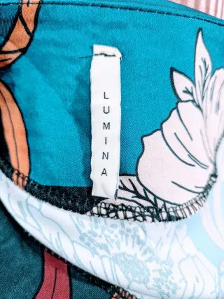 Abito Lumina S Satinato Floreale Virale su Tiktok