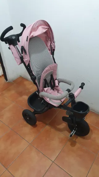 Triciclo Paseo Niña Rosa