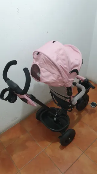 Triciclo Paseo Niña Rosa