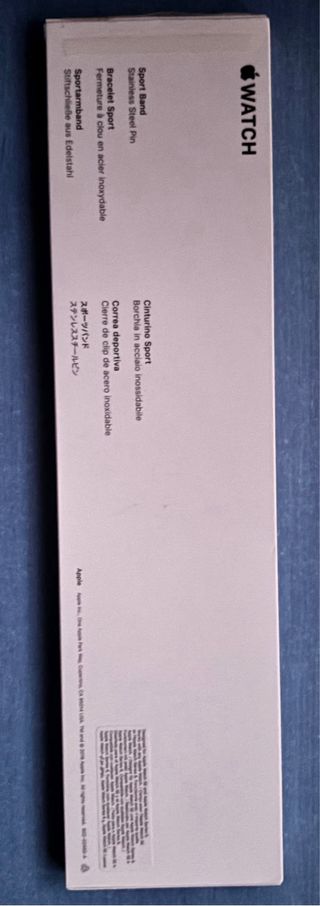 Correa Apple Watch Sport Band  Cierre clip Ainox..