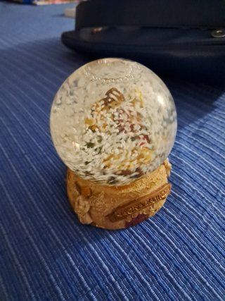 Palla di Neve Natività Sacra Famiglia