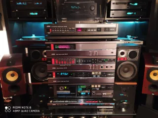 Equipo Hi-Fi AIWA Plata 1984