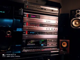 Equipo Hi-Fi AIWA Plata 1984