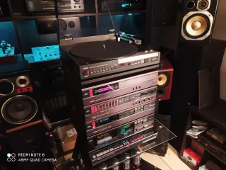 Equipo Hi-Fi AIWA Plata 1984