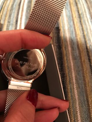 Reloj Bering Max René plateado