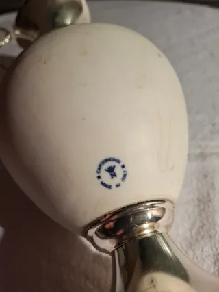 Brocca antica Capodimonte con fiori