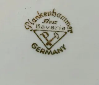 Piatti  porcellana Plankenhammer e Bavaria '60