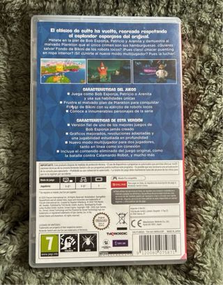 SpongeBob Battle for Bikini Bottom Rehydrated per Nintendo Switch