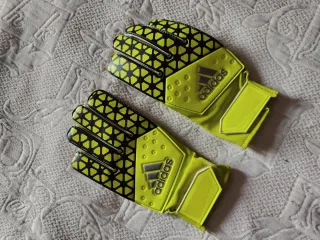 Guantes portero Adidas talla 6.5 - Amarillo fluor