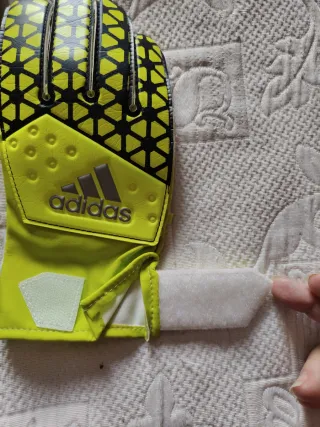 Guantes portero Adidas talla 6.5 - Amarillo fluor