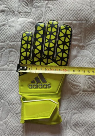 Guantes portero Adidas talla 6.5 - Amarillo fluor