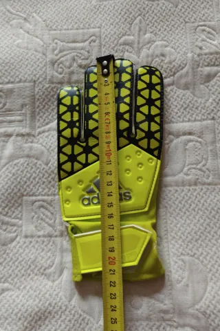 Guantes portero Adidas talla 6.5 - Amarillo fluor