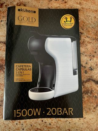 Cafetera Küken Gold 3 en 1