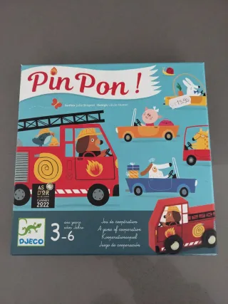 Juego de mesa Pin Pon! Djeco