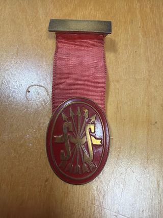 Medalla Falange. Seccion Femenina. Guerra Civil.