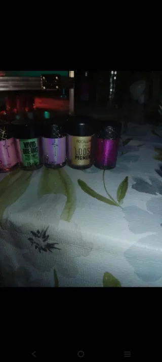 Set 6 Brillos Cosméticos Sueltos