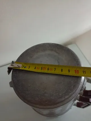 Cafetera Combinada Vintage Aluminio