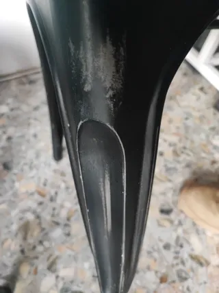 Silla Tolix Madera Negra Marrón