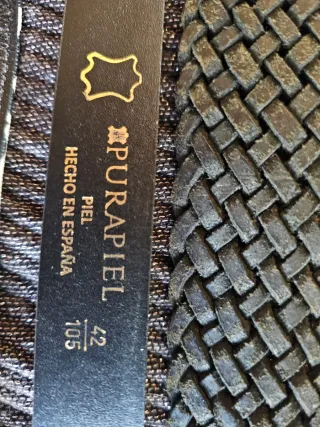 Lote 5 Cinturones Mujer Negros. Tous