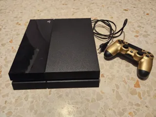 Consola PS4 (PlayStation 4) Negra + 4 Juegos