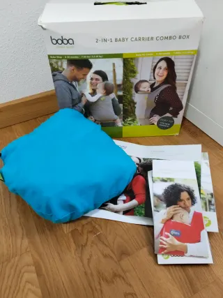 Caja Combo Boba 2 Fular y Portabebés