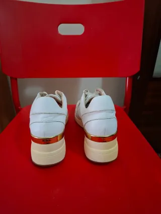 Scarpe Donna Martinelli Bianco e Oro