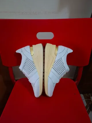 Scarpe Donna Martinelli Bianco e Oro