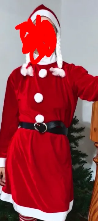 Disfraz Mamá Noel Talla Única