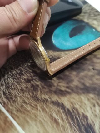 Omega De Ville Reloj de Oro y Marrón