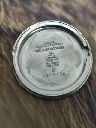 Omega De Ville Reloj de Oro y Marrón