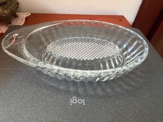 Grattugia mele vintage in vetro