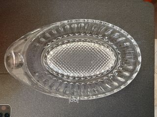 Grattugia mele vintage in vetro