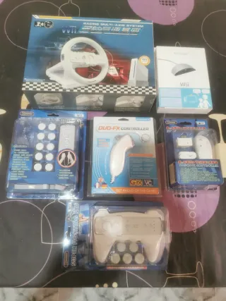 Lote di accessori per console Nintendo Wii