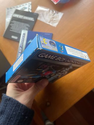 Metroid Fusion Game Boy Advance Caja y Manual PAL