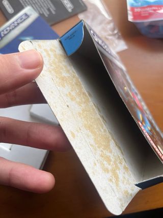 Metroid Fusion Game Boy Advance Caja y Manual PAL