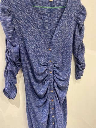 Vestido punto azul Slow Love