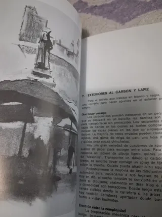 Dibujando al carbón