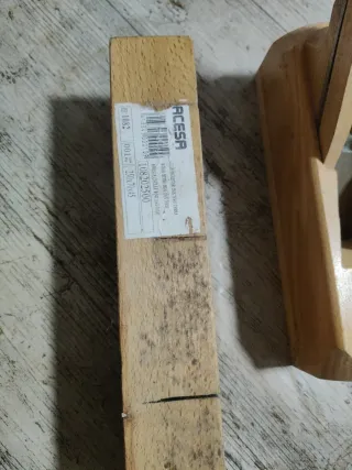 Cepillo madera y caja ingletes HBS
