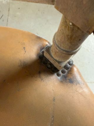 Sillón antiguo de haya original ~1920