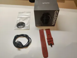 Garmin Fenix 5 Negro/Rojo + Accesorios