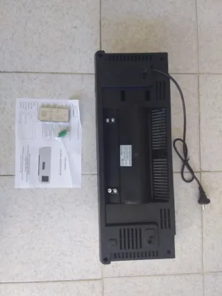 Termoventilatore da parete bianco