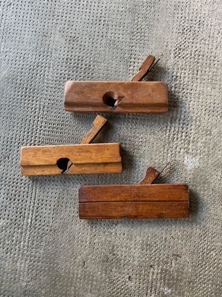 Set 3 vecchie pialletti/galopa legno