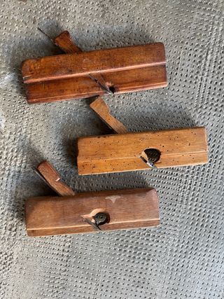 Set 3 vecchie pialletti/galopa legno