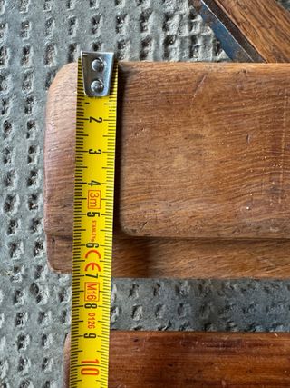 Set 3 vecchie pialletti/galopa legno